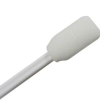 Foam kwast swab spons 13cm lang wegwerp wit 02